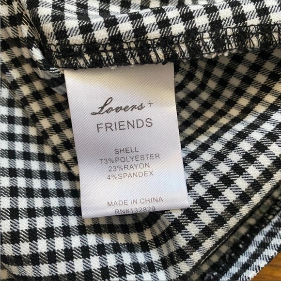 NEW Lovers + friends Gingham mini dress - Picture 8 of 9